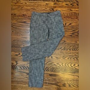 Ann Taylor Pants, Tweed black and gray, Size 2